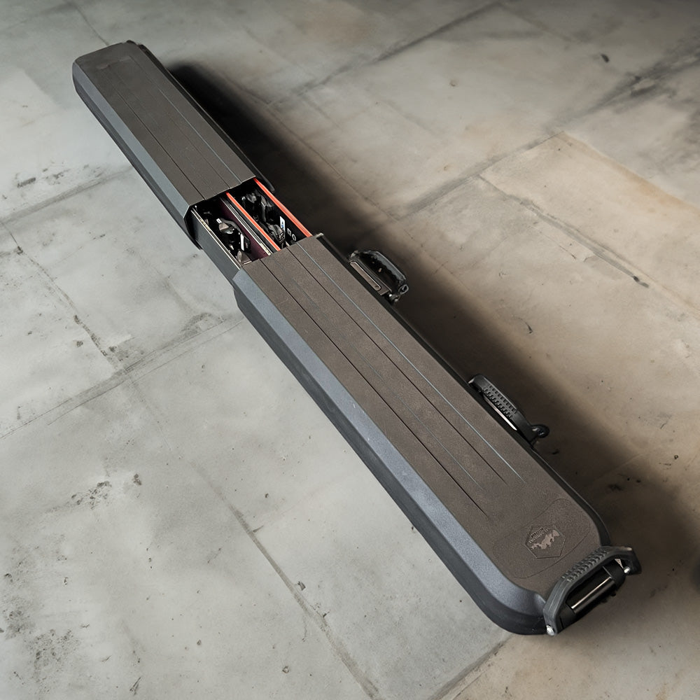 Snowboarding Shell Ski and Snowboard Hard Shell Case with Wheels | Steamboat Cases